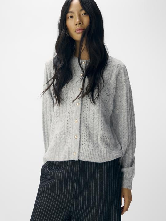 Produktbild Object Zopfstrick Strickjacke (XL)