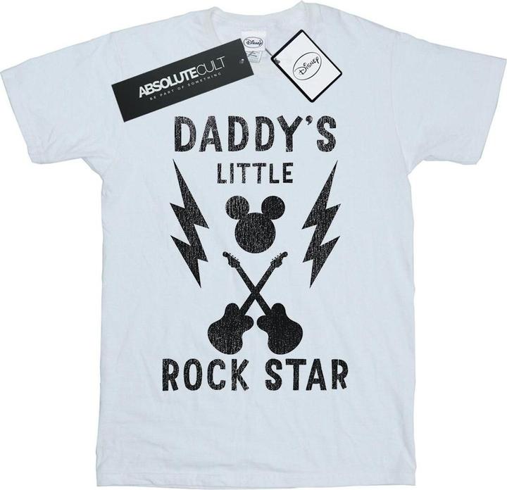 Immagine prodotto Disney Mickey Mouse Daddy's Rock Star Maglietta Ampia Donna (3XL)