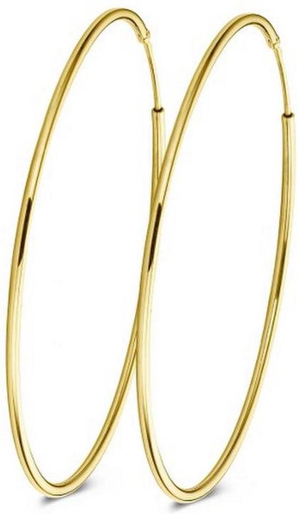Actual product image Casa Jewelry Oorringen DMC L - Gold Gilded (925 Silver)