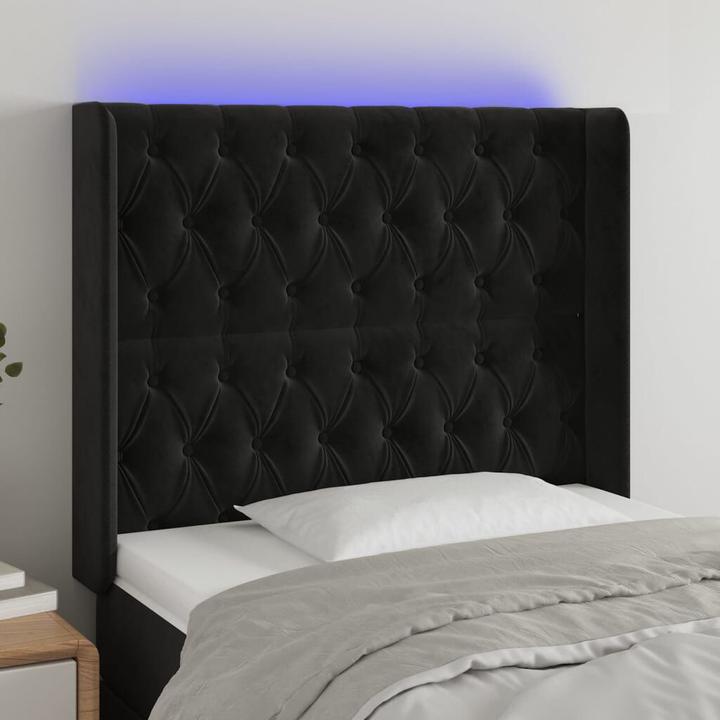 Actual product image vidaXL LED Kopfteil (93 x 16 x 128 cm)