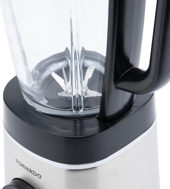 Produktbild Tornado Blender 1400W, Smoothie Maker, 1.75L Glass Jar, Stainless Steel (1400 W)