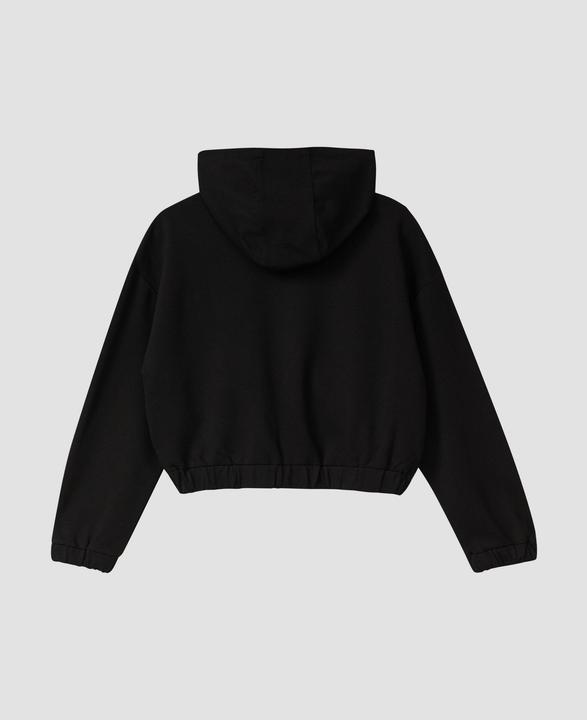 Produktbild s.Oliver Sweatshirt Jacke Interlock-Kapuzenjacke im Boxy Fit (146, 152)