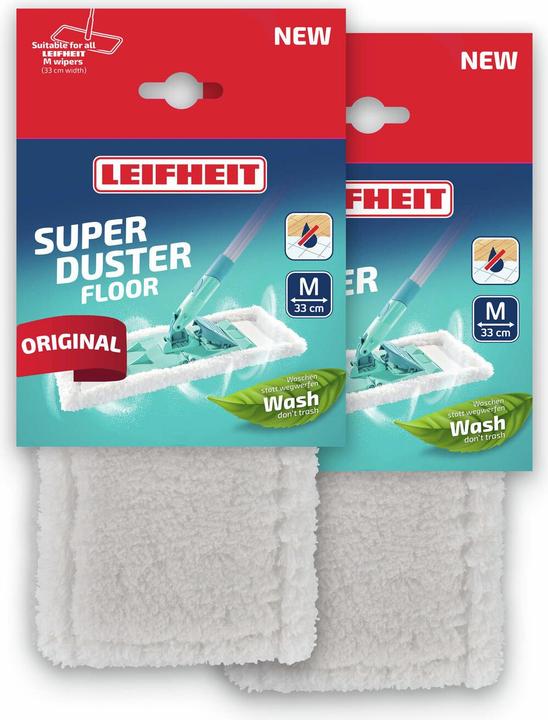 Produktbild Leifheit Staubbezug SUPERDUSTER Floor M 2er Set (2 Stk.)