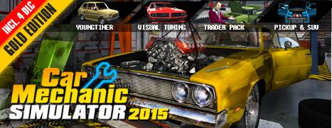 Produktbild Car Mechanic Simulator 2015 - Gold Edition (Mac, PC)