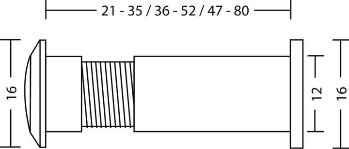 Immagine prodotto Werkstarck Visualizzatori di porte