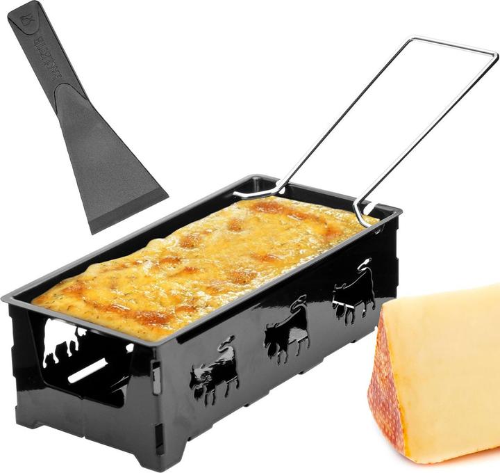 Casativo Faltbares Raclette-Teelicht-Set für 1 Person