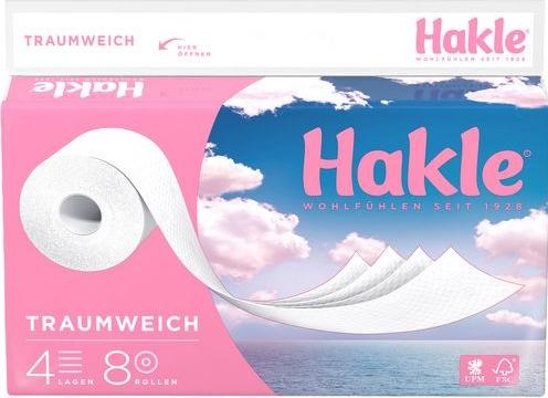 Actual product image Hakle Dream soft (8 x)