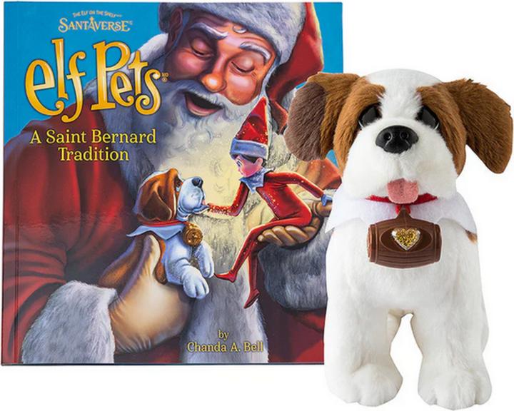 Actual product image Elf on the Shelf Elf Pets® - St. Bernard Box Set (9 cm)