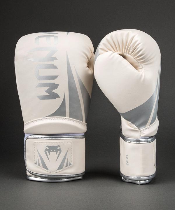 Produktbild Venum - Boxhandschuhe / Challenger 2.5 / Weiss-Silber / 10 Oz (10 OZ, One Size)