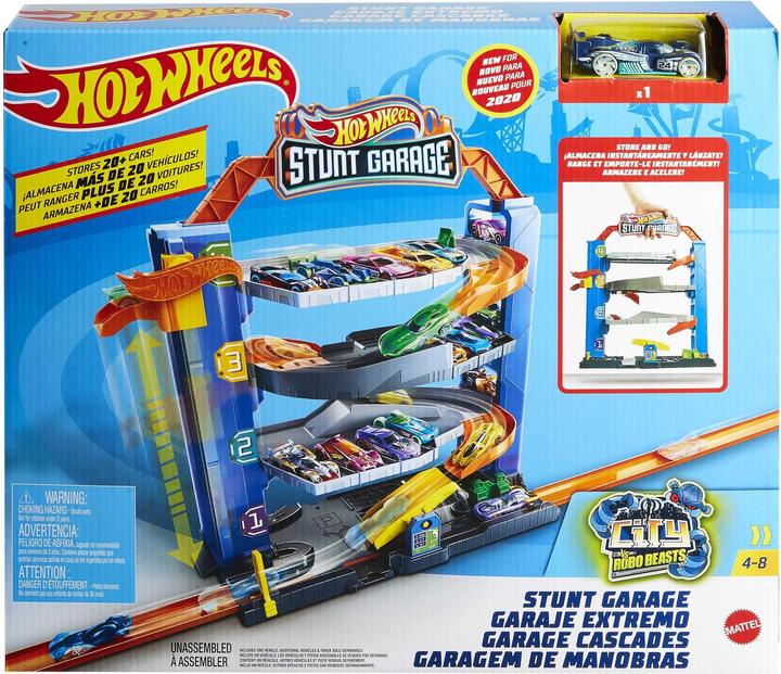 Actual product image Hot Wheels Stunt Garage, play set