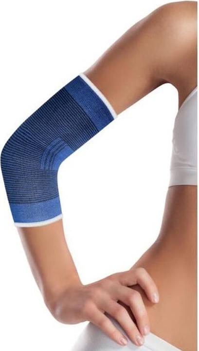 Produktbild Lifemed Sportbandagen elastisch blau, Ellenbogenschutz, Grösse: S (S)