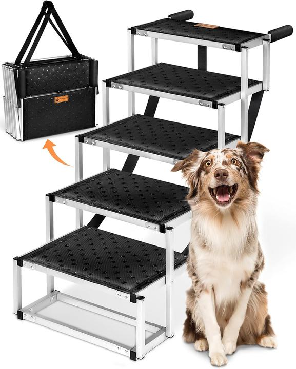 Produktbild Pfotenkönig Klappbare Hundetreppe (Hund, Faltbar)