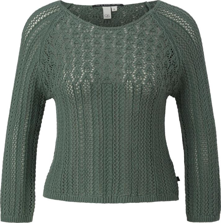Actual product image s.Oliver Strickpullover Pullover aus Ajourstrick (XL)