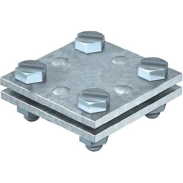 HP Autozubehör, Baubeschläge + Holzverbinder, Kreuzverbinder nach DIN EN 62561-1 flach / flach 30 mm feuerverzinkt Stahl...