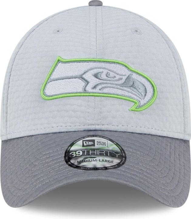 Actual product image New Era 39Thirty Cap - TRAINING 2024 Seattle Seahawks - L/XL (XL)