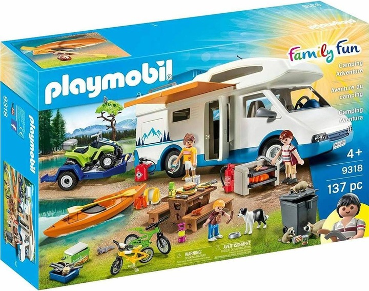 Image du produit Playmobil Camping Aventure (9318, Playmobil Family Fun)