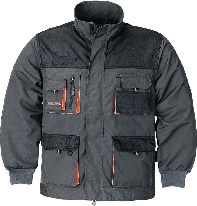 Terratrend Veste homme taille 54 gris foncé/noir/orange (54)