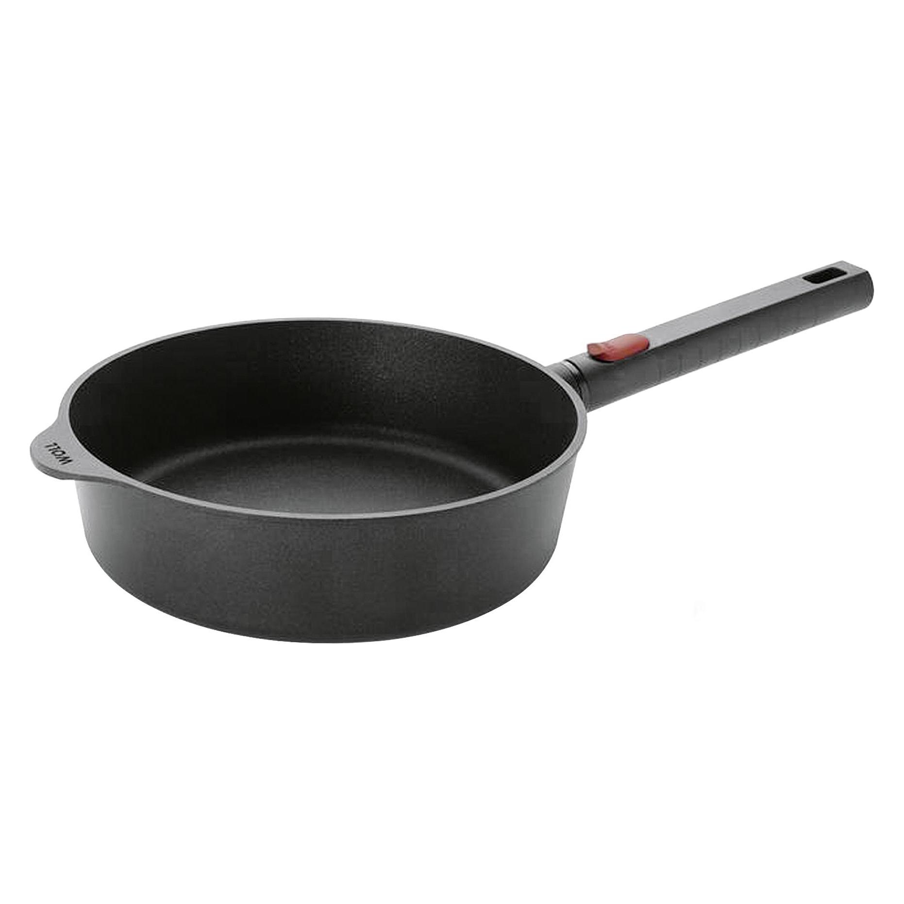 Woll Braadpan Eco Logic I.24cm, Pan + Steelpan, Zwart