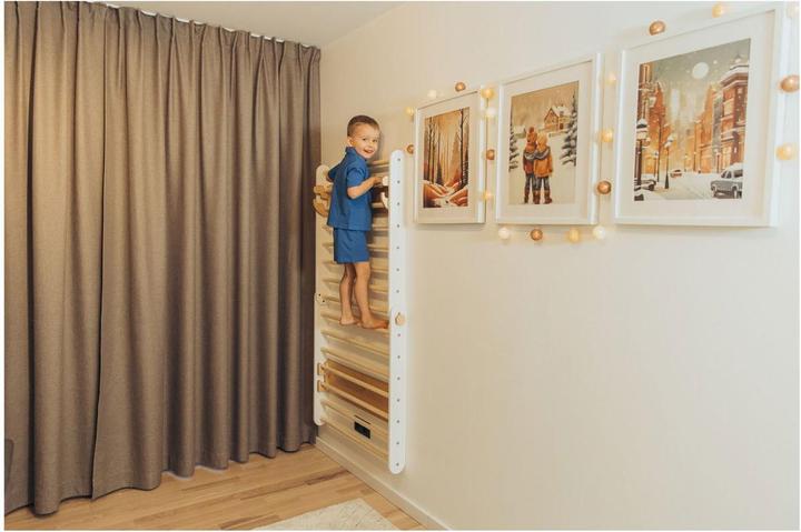 Actual product image Duck Woodworks Climbing triangle wall set