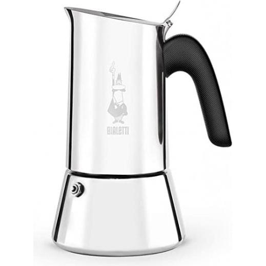 Bialetti Argento Nuova Venere, Caffettiera Moka,