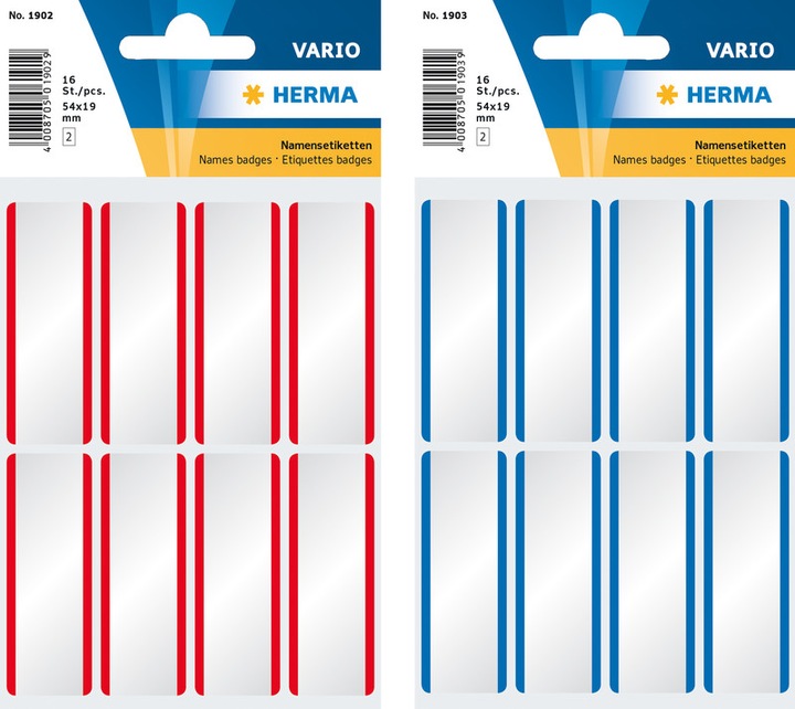 Produktbild Herma Namensetiketten ablösbar