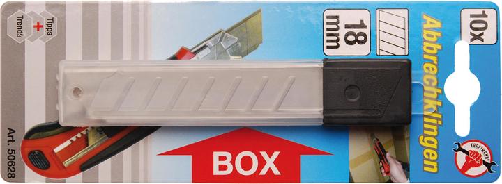 Produktbild BGS Ersatzklingen-Satz 18 mm 10-tlg. (Ersatzklinge)