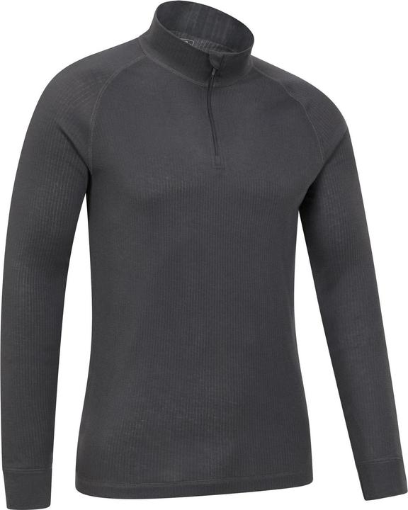 Immagine prodotto Mountain Warehouse Top termico a maniche lunghe Talus Uomo con collo a zip (3XL)