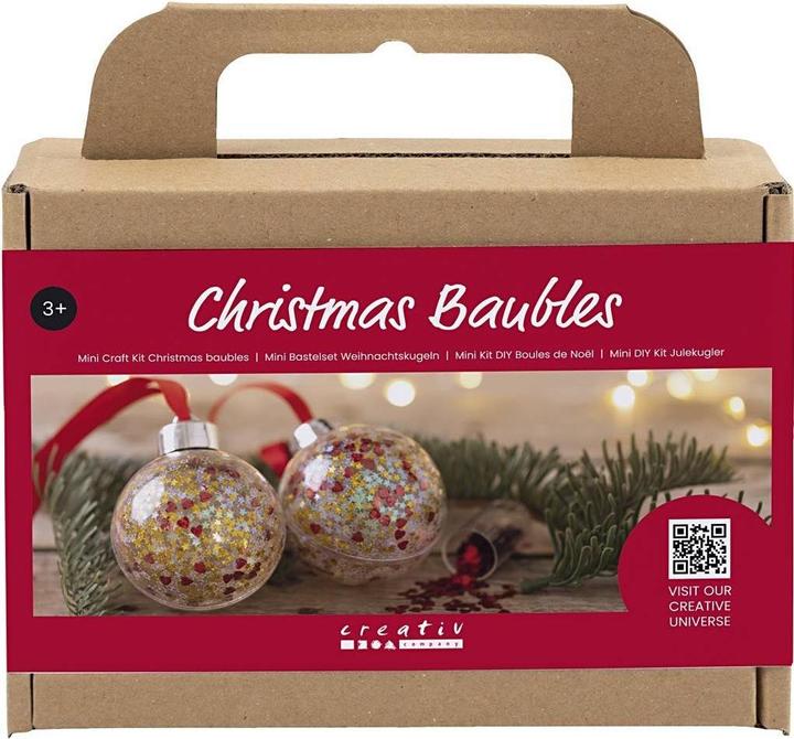 Creativ Company Weihnachtskugeln Pailletten
