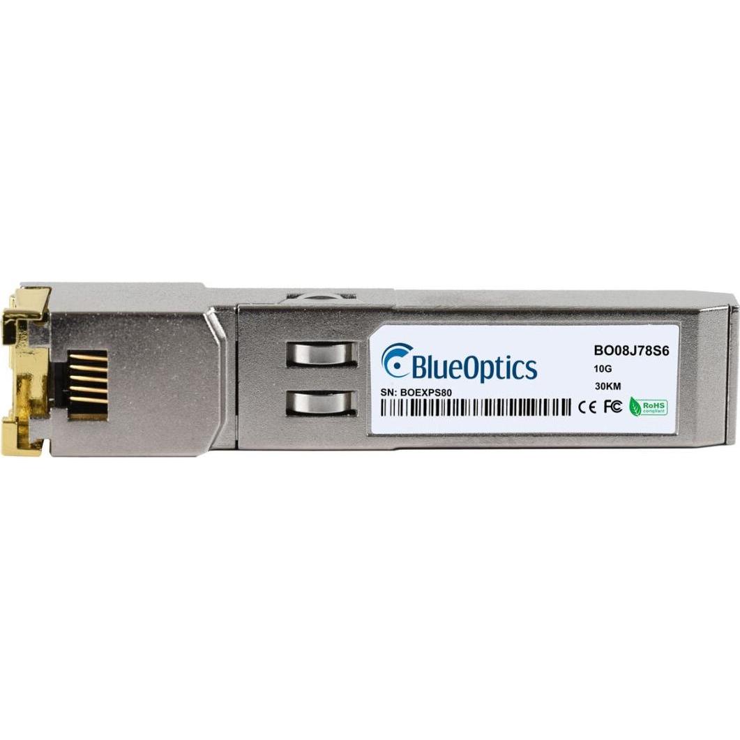 BlueOptics HPE Aruba JL563C kompatibler SFP+ BO08J78S6, Transceiver, Silber