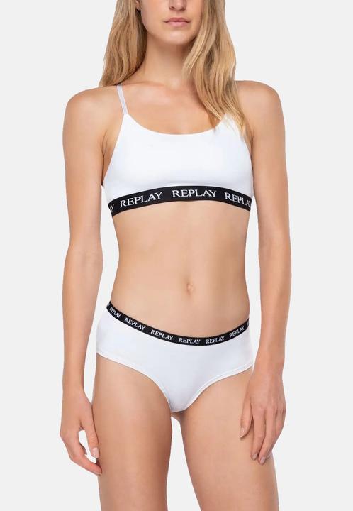 Produktbild Replay Unterhose Damen-Slip mit Logo-Bund 2er Pack (XL, 2er Pack)