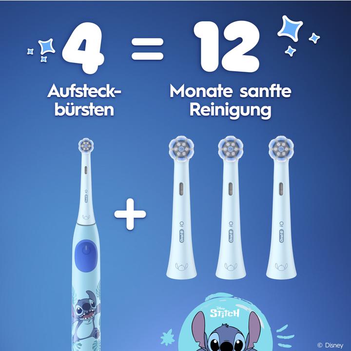 Produktbild Oral-B iO Kids Stitch FFU Aufsteckbürsten (8x)