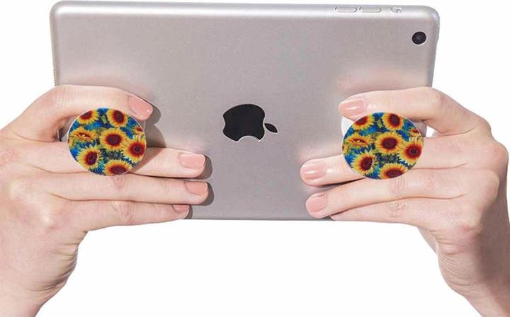 Actual product image Cover-Discount Universal - Multifunction Smartphone Stand Sunflower