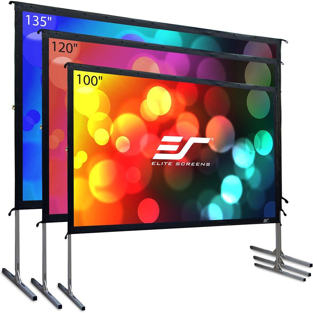 Elite Screens Yard Master 2 (120", 16:9), Leinwand, Schwarz