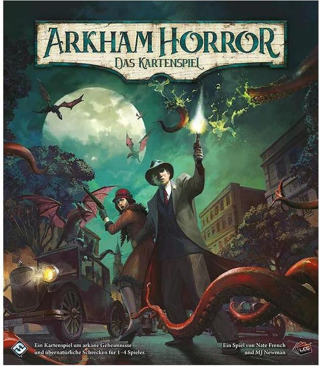 Actual product image FFG FFGD1160 - Arkham Horror: LCG - Main game (new edition), for 1-4 player, from 14 years (DE Edition) (German)