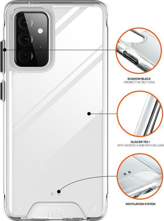 Actual product image Eiger Glacier Case (Samsung Galaxy A72)