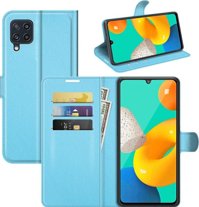 Actual product image Screenguard Samsung Galaxy M32 Leather Guard Leather Case (Samsung Galaxy M32)