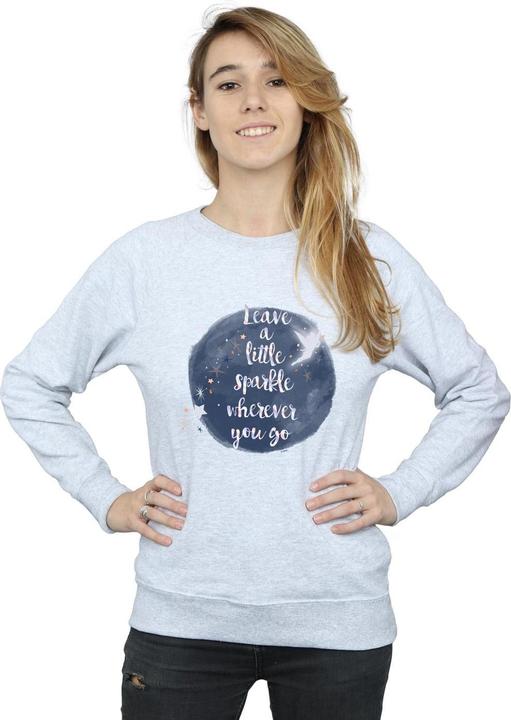 Actual product image Disney Womens/Ladies Tinker Bell A Little Sparkle Sweatshirt (XL)