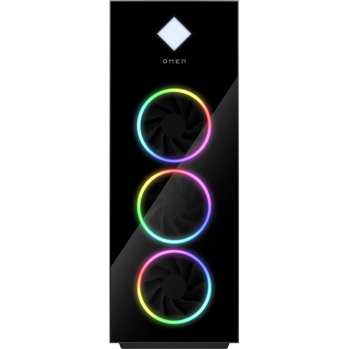 HP OMEN Des Komplettsystem (1000 GB, 64 GB, Intel Core Ultra 9 285), PC, Schwarz