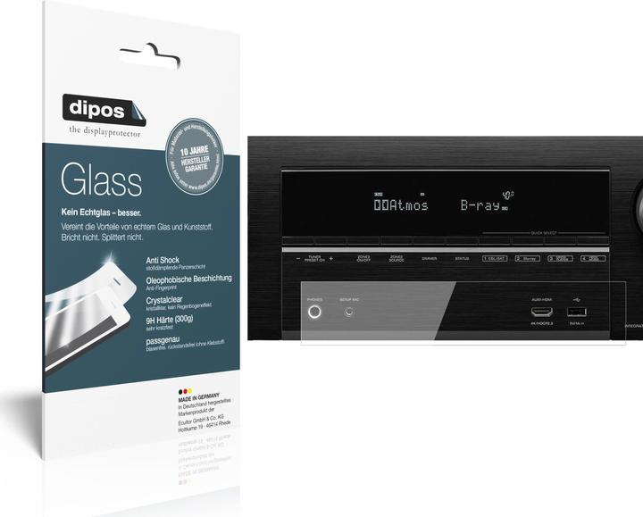 Actual product image Dipos Screen Protector Anti-Shock (1 Piece, AVR-X3600H)
