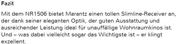Produktbild Marantz Nr-1506 (5.2 Kanal, FM)