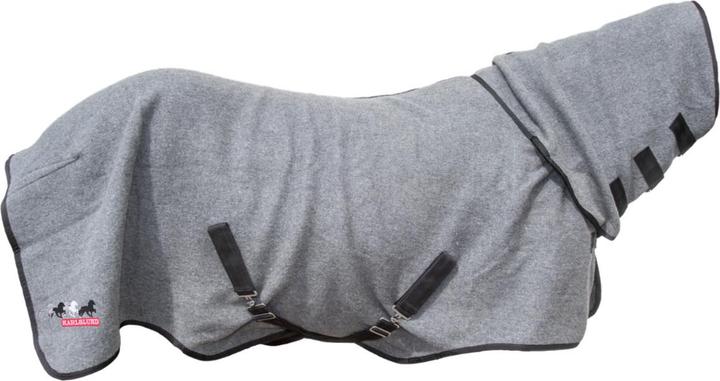 Karlslund Wool horse blanket with neck cover (125 cm)