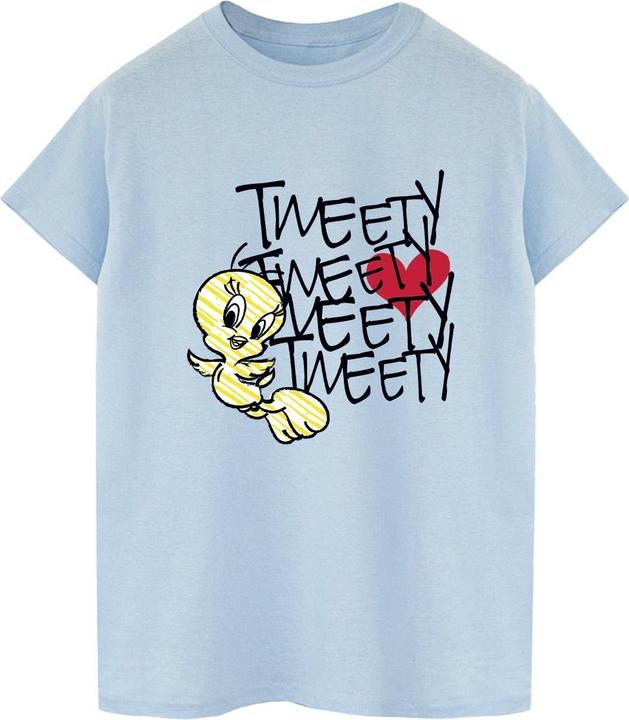 Image du produit Looney Tunes - T-shirt TWEETY LOVE HEART - Homme (XXL)