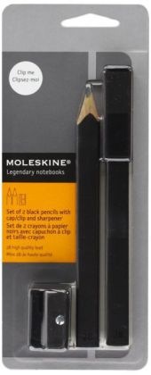 Actual product image Moleskine Pencils set (3 mm, 2B, 1 x)