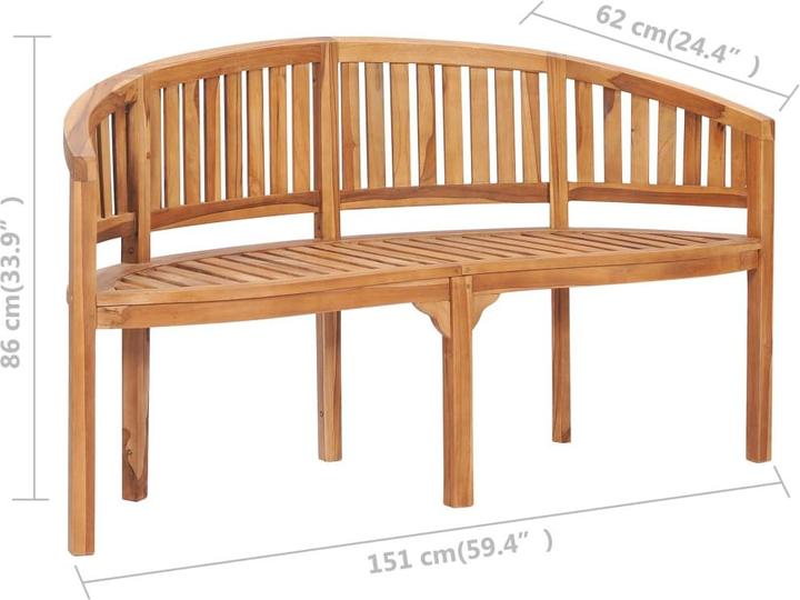 Produktbild vidaXL Gartenbank