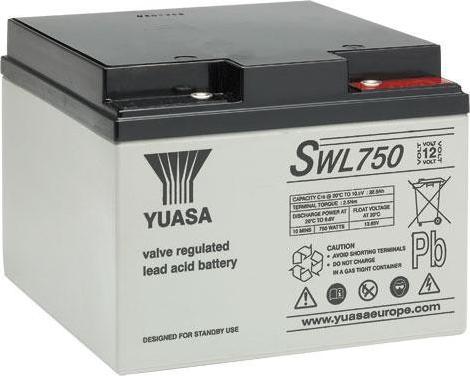 Image du produit Yuasa SWL750 Batterie UPS 12V 25Ah - Longlife (12 V, 25 Ah)