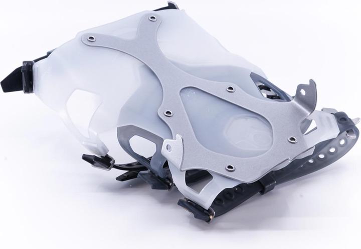 Actual product image Msr Binding PosiLock AT Lightning Ascent 3 Strap Mens Left Gray Crampon (128mm) (Touring skis)