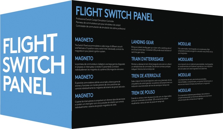 Productafbeelding Logitech G Saitek Pro Flight Switch Panel (PC)