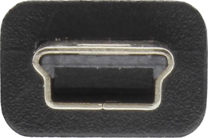 Produktbild InLine USB 2.0 Kabel A Stecker an Mini-B 5pol. Stecker Stecker schwarz 1,5m (1.50 m, USB 2.0)