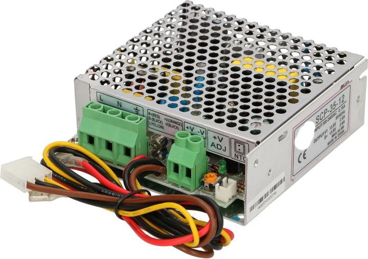 Produktbild Extralink SCP-35-12 power supply with battery charger 13.8V 35W 12V (35 W)