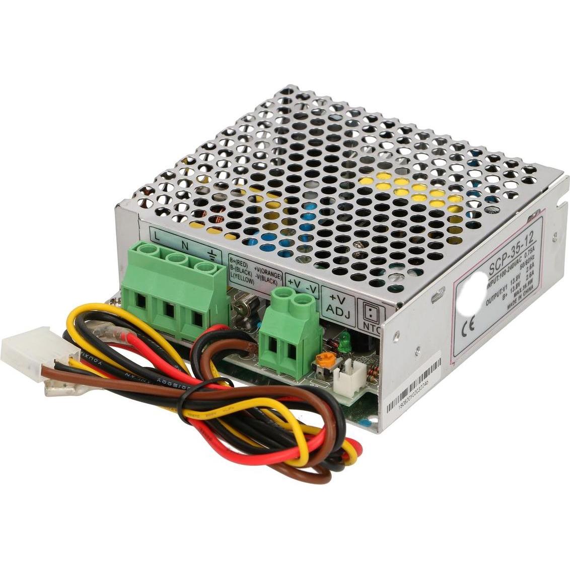 Extralink SCP-35-12 power supply with battery charger 13.8V 35W 12V (35 W), PC Netzteil, Grau